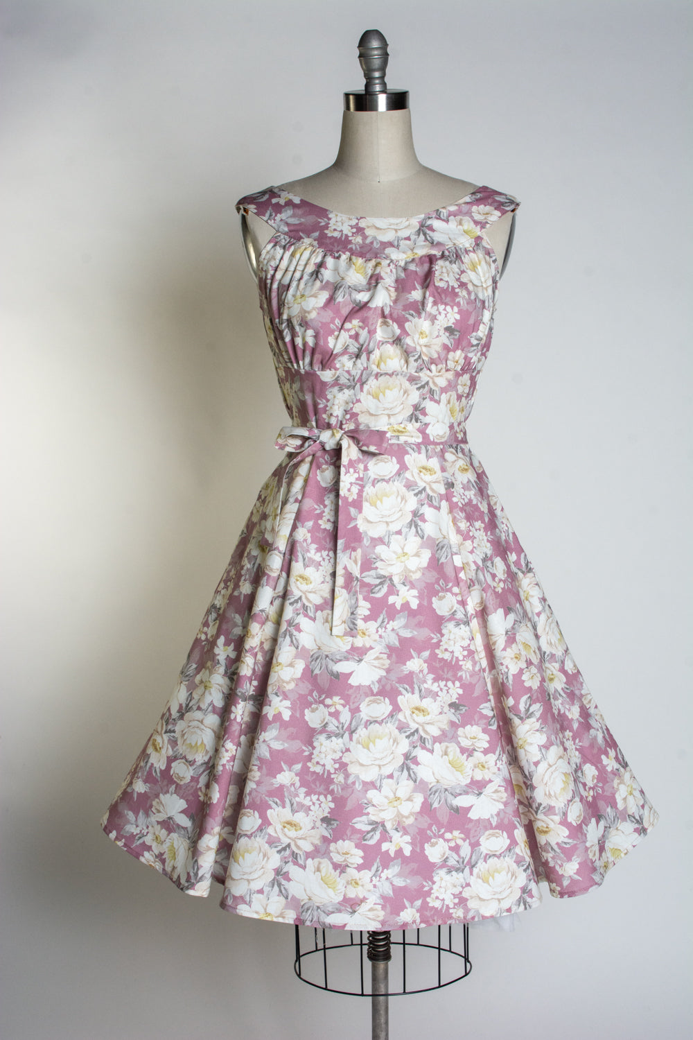 Amanda Dress - Huntington Gardens, Mauve