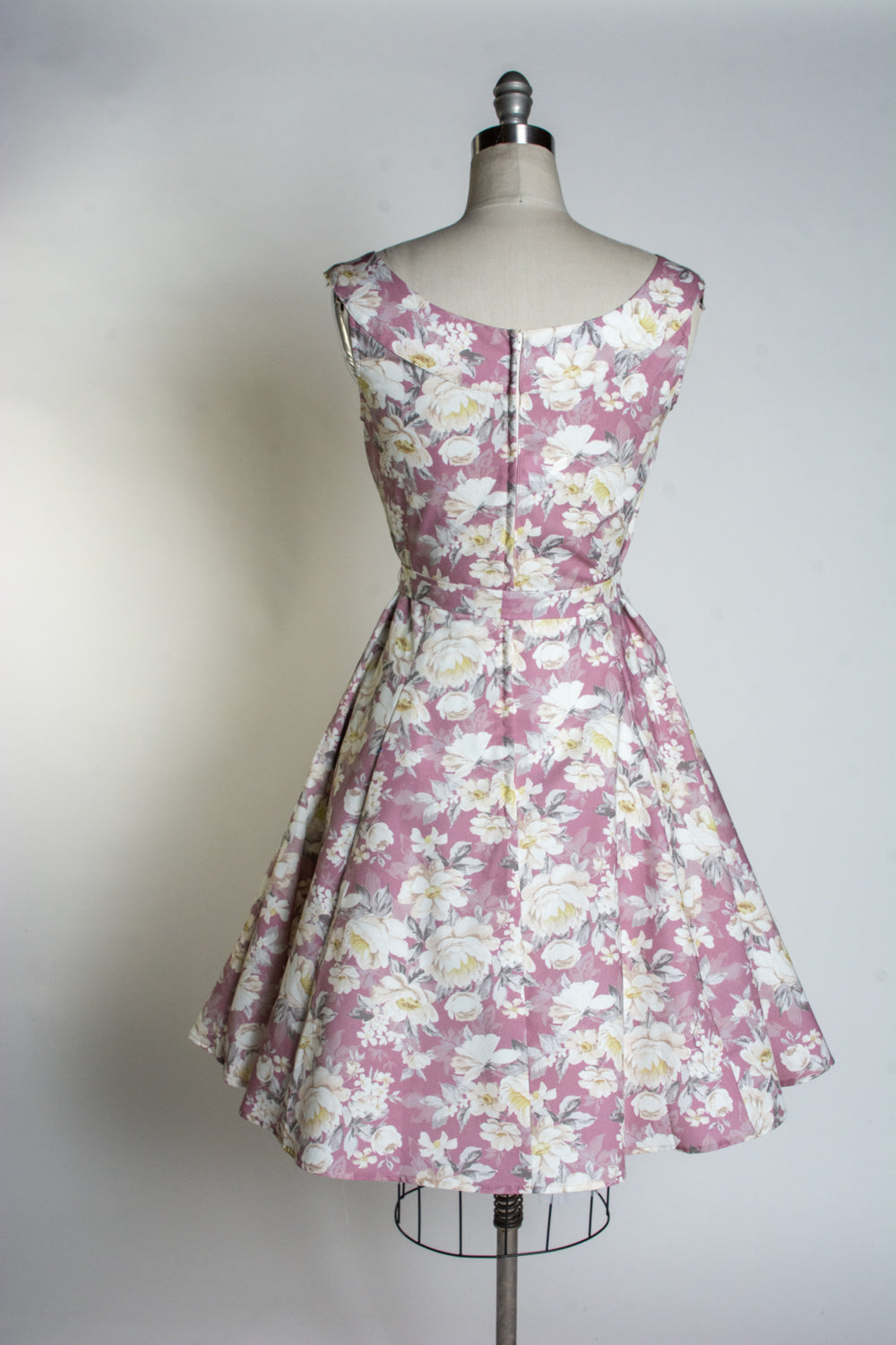 Amanda Dress - Huntington Gardens, Mauve