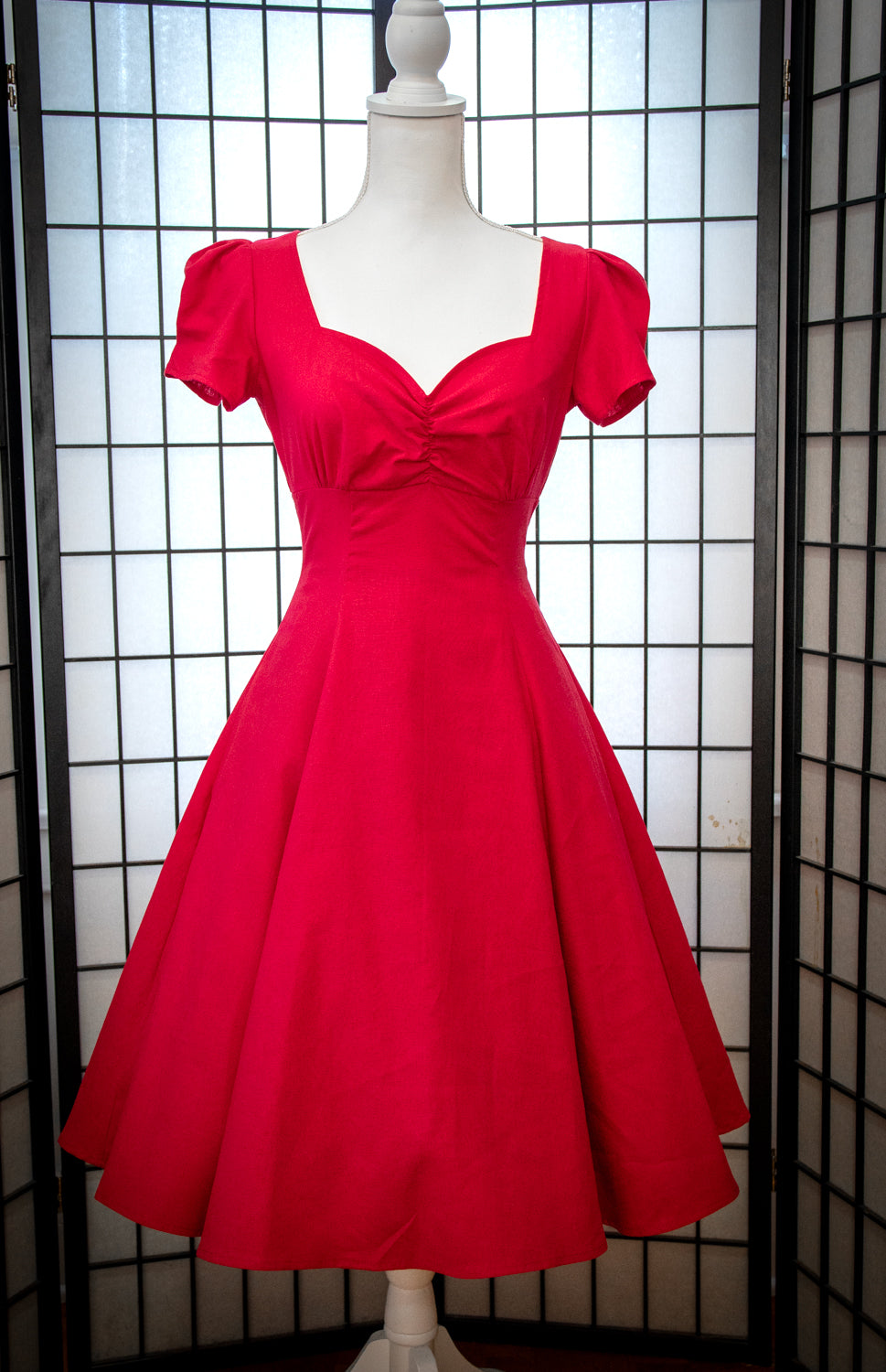 Bree Dress - Lynette, Red