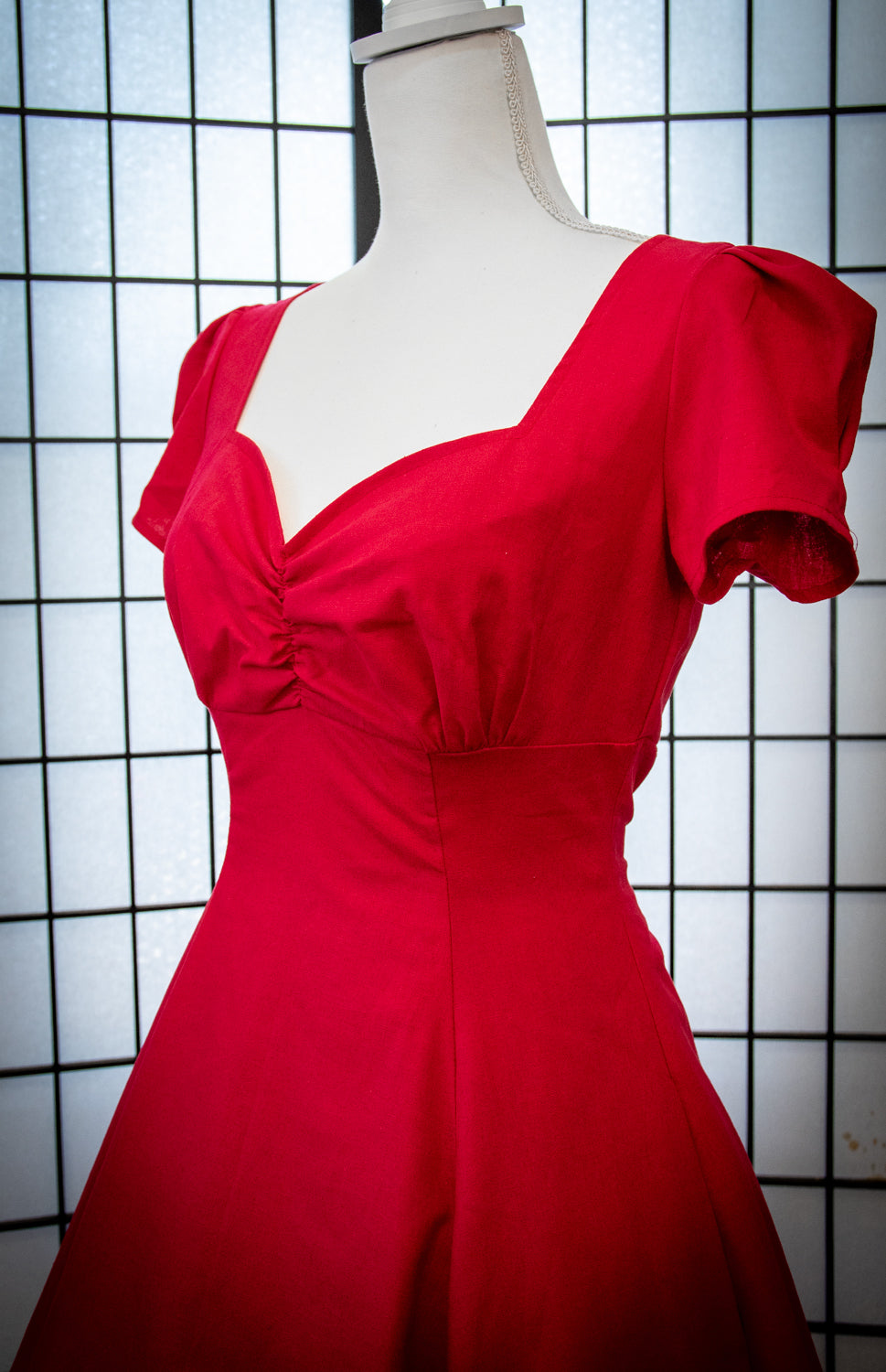 Bree Dress - Lynette, Red