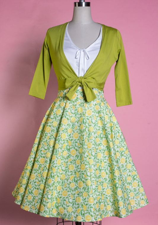 Haute Circle Skirt - Lovely Lemons *sale