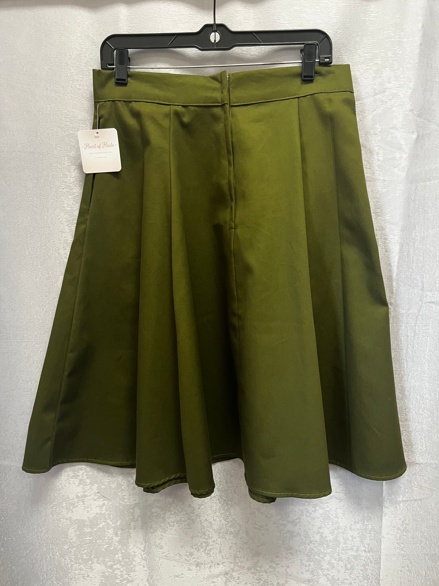 Twirl Skirt-  Olive Twill *sale