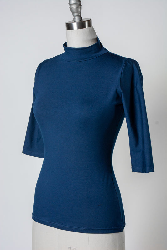 Denise Top 3/4 Sleeve - Navy *sale