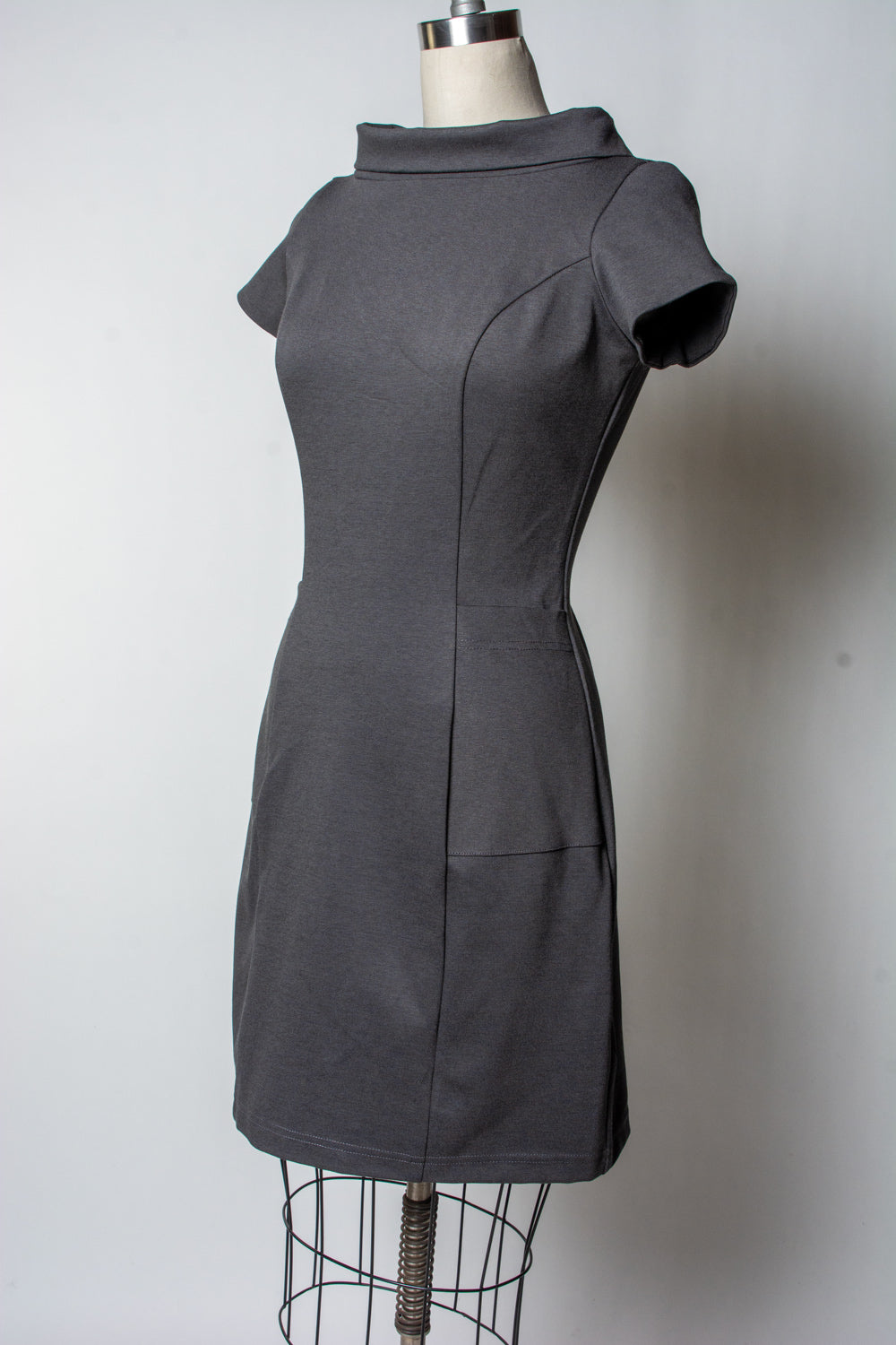 Dominique Dress - Grey