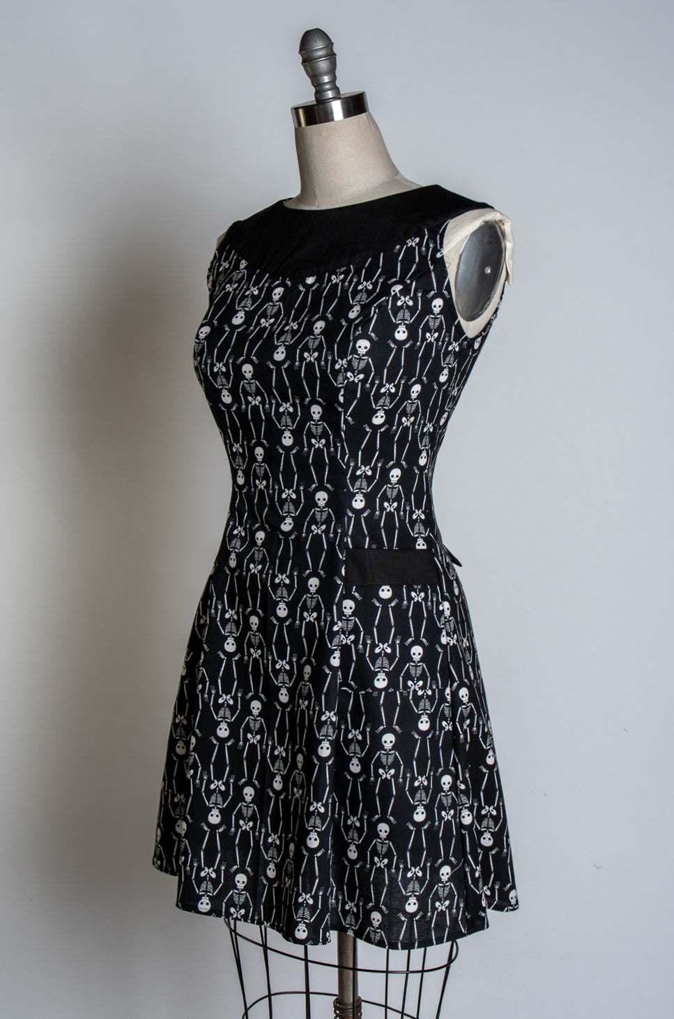 Doreen Dress- Glow-in-the-Dark Skeletons