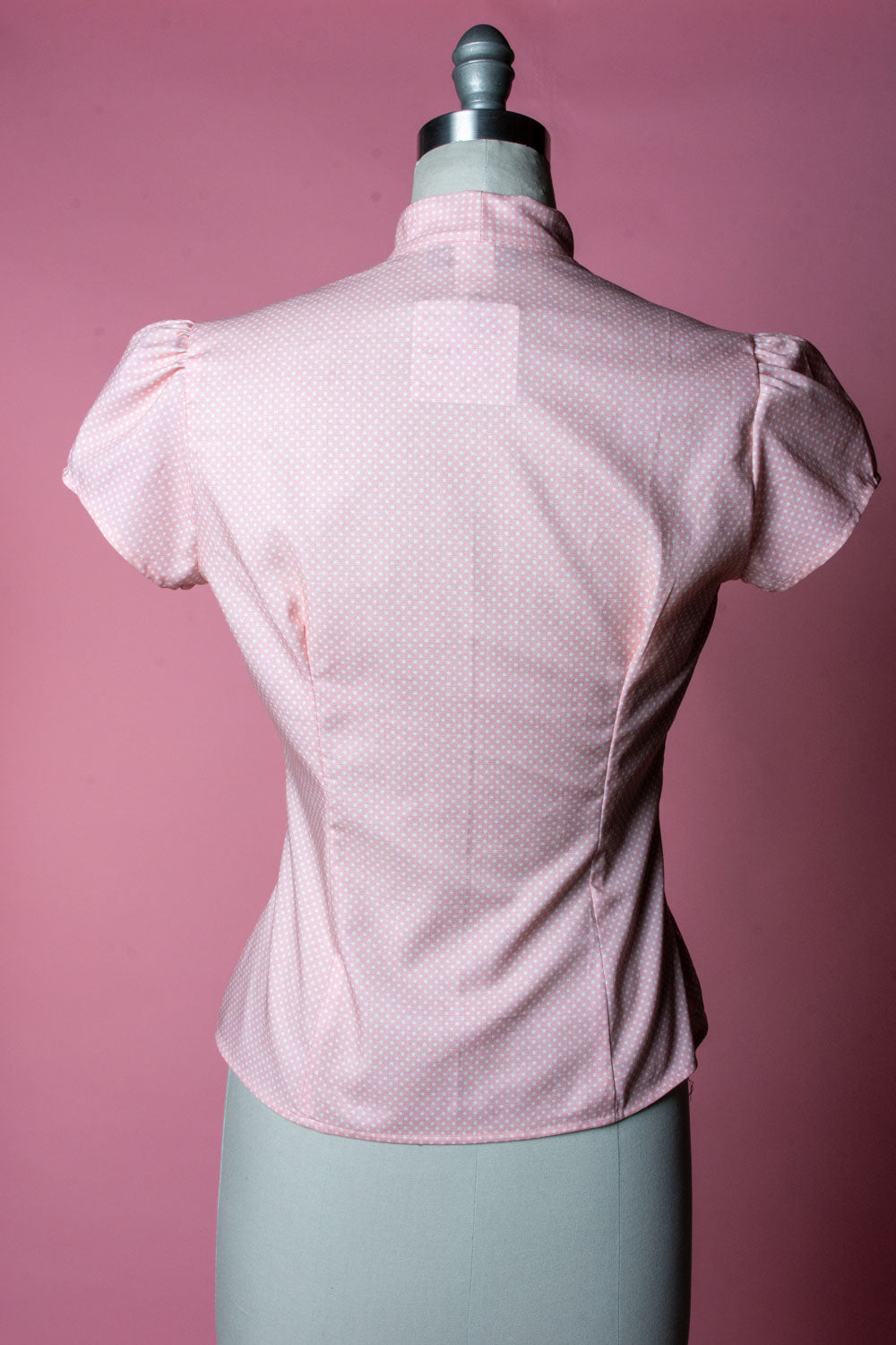 Estelle Blouse - Polka Dot, Pink