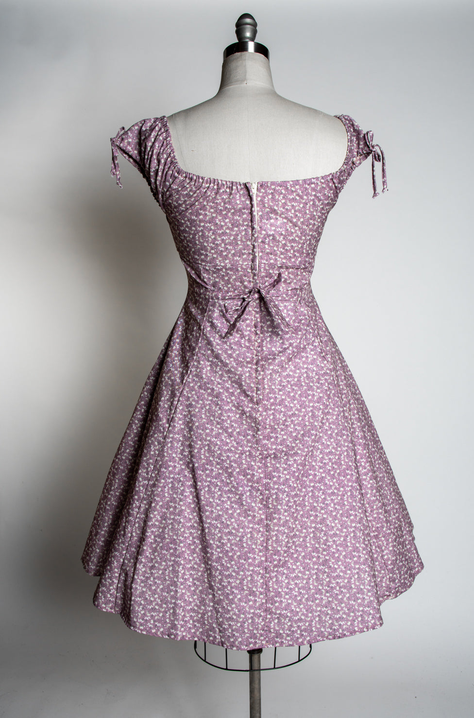 Hilda Dress - Little Flowers, Mauve