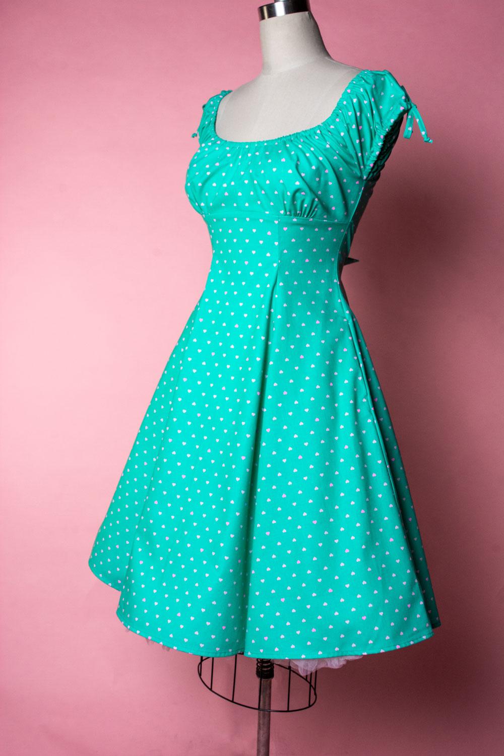 Hilda Dress - Minty Hearts *sale