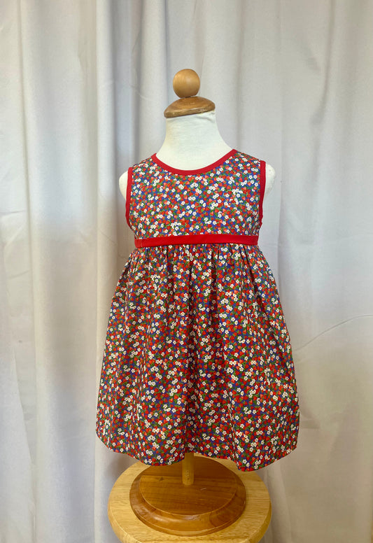 Enchanted Toddler Dress - Strawberries, Red *sale