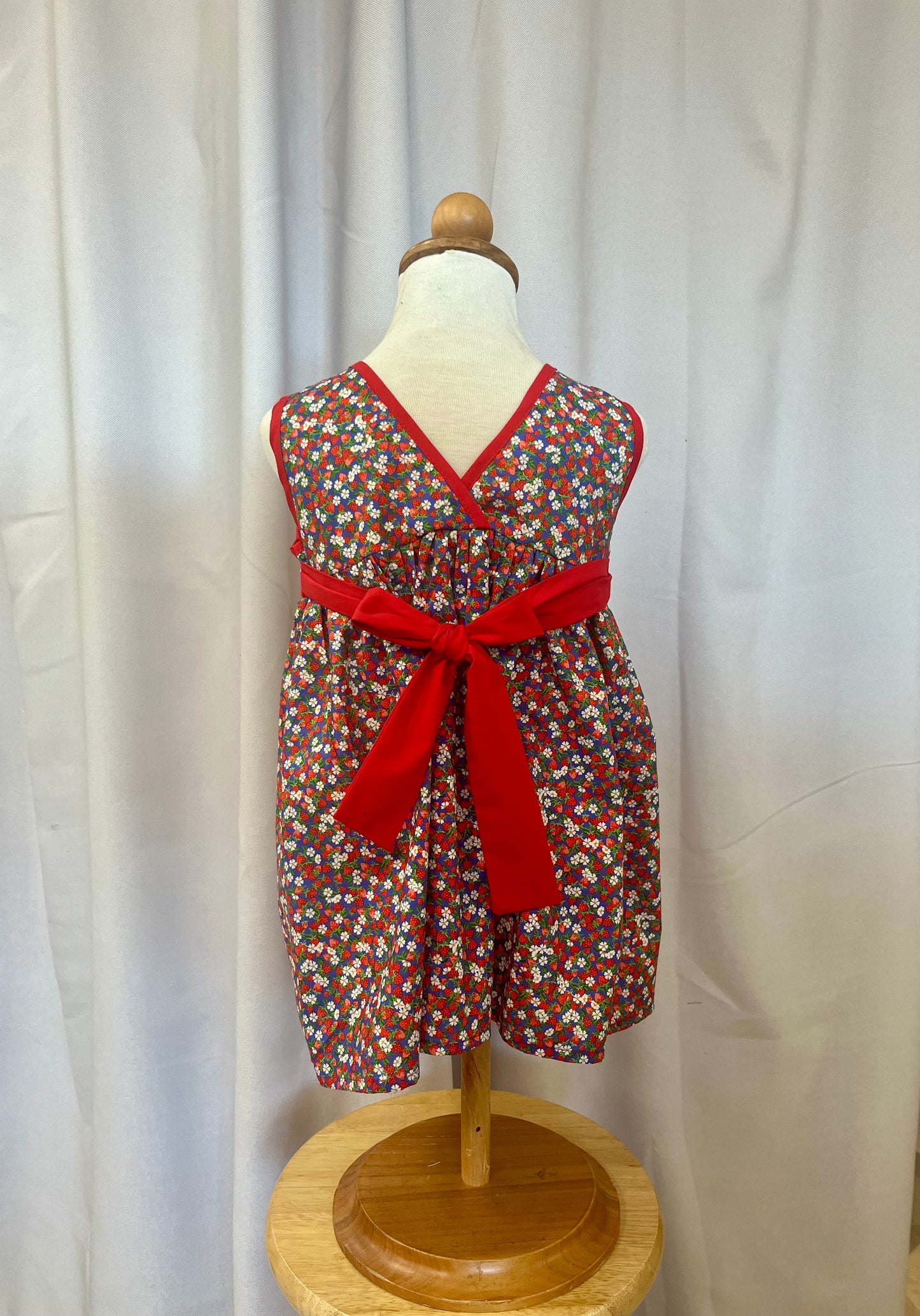 Enchanted Toddler Dress - Strawberries, Red *sale