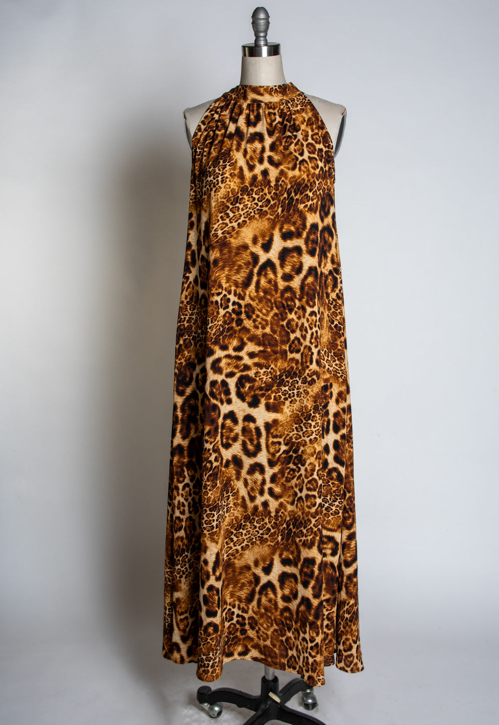 Jane Maxi Dress - Multi-Leopard