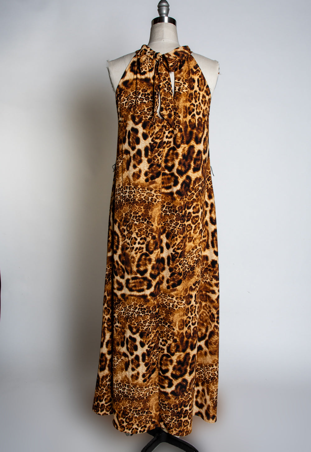 Jane Maxi Dress - Multi-Leopard