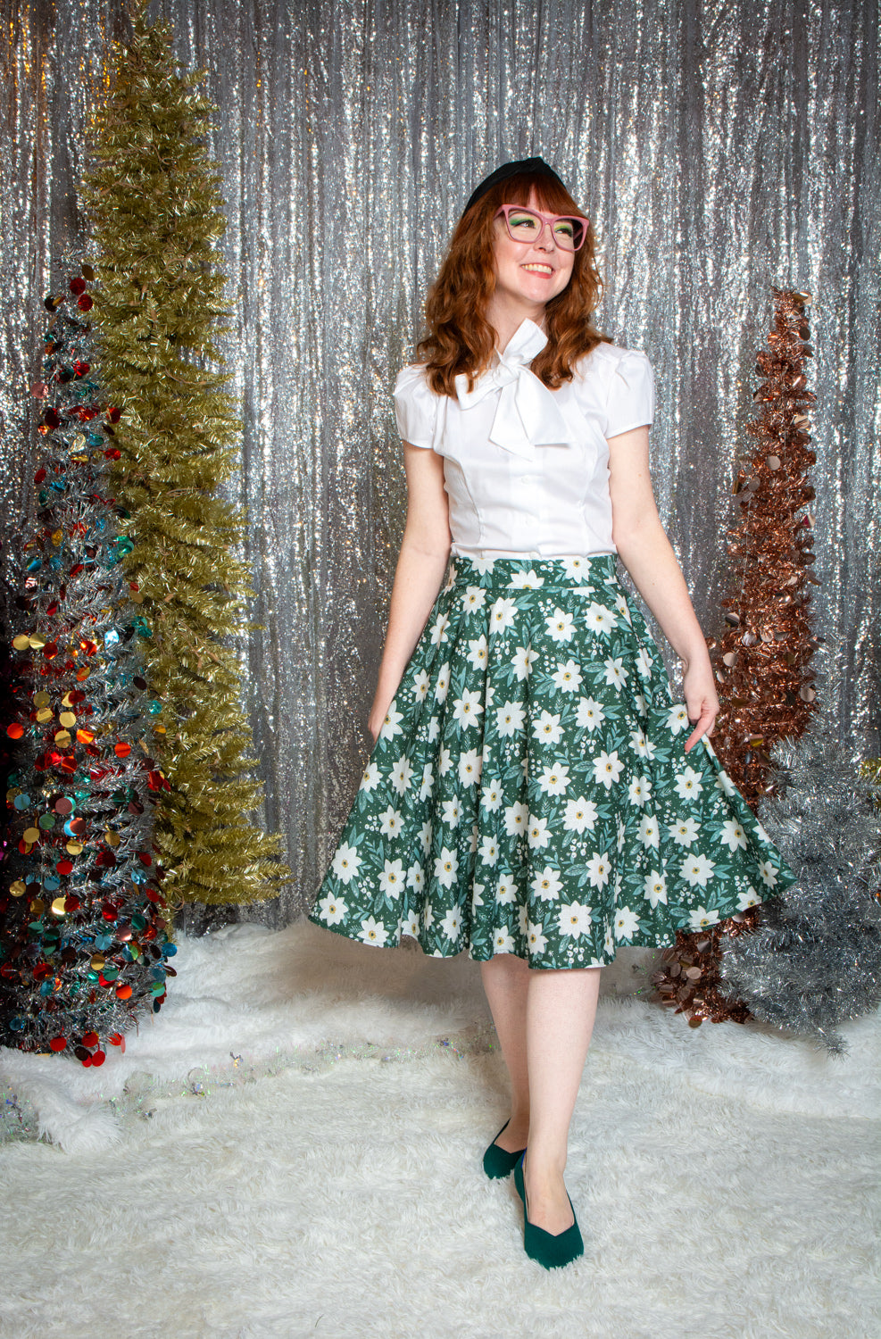 Haute Circle Skirt - Wintergreen