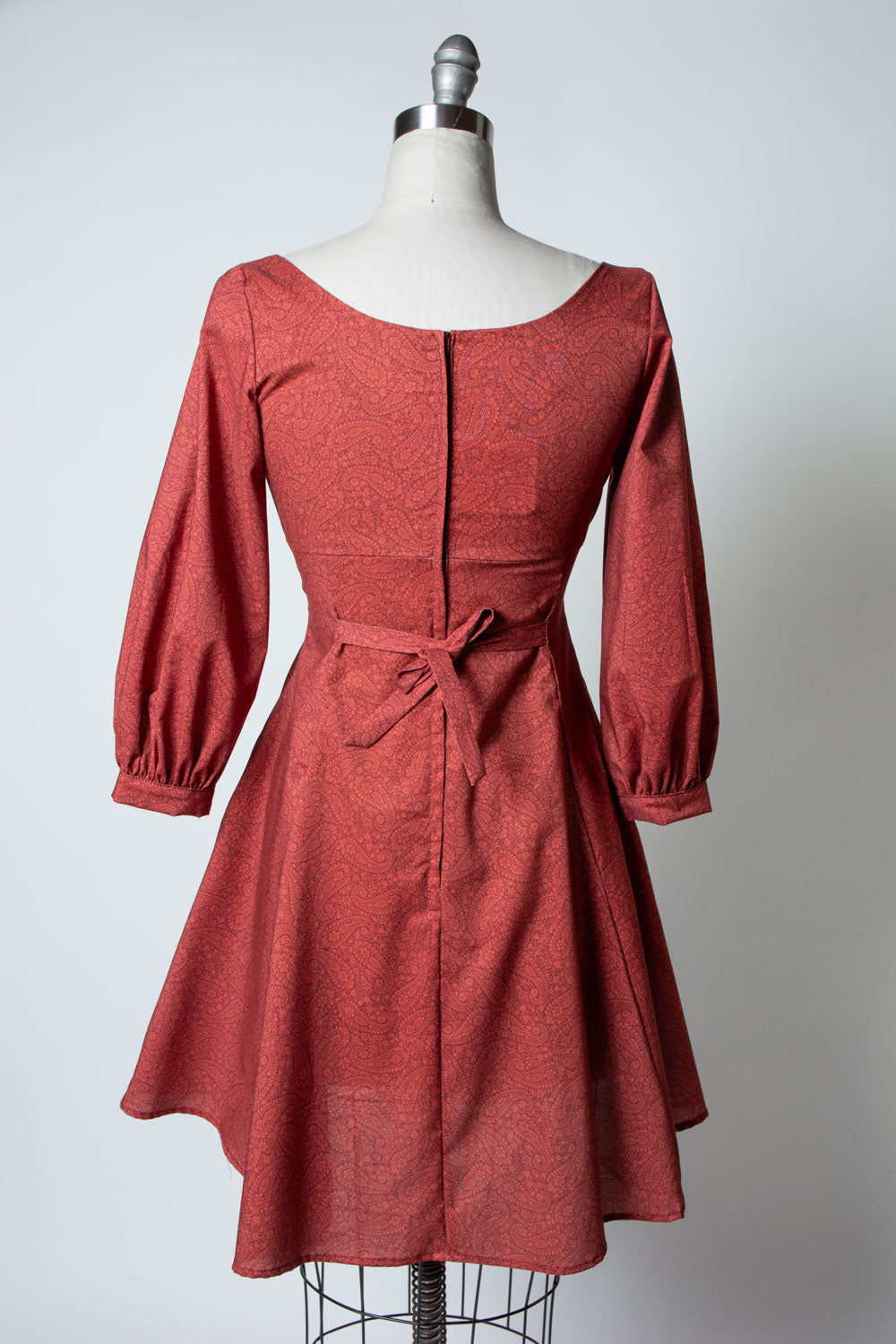 Jenni Dress- Tonal Paisley, Paprika *sale