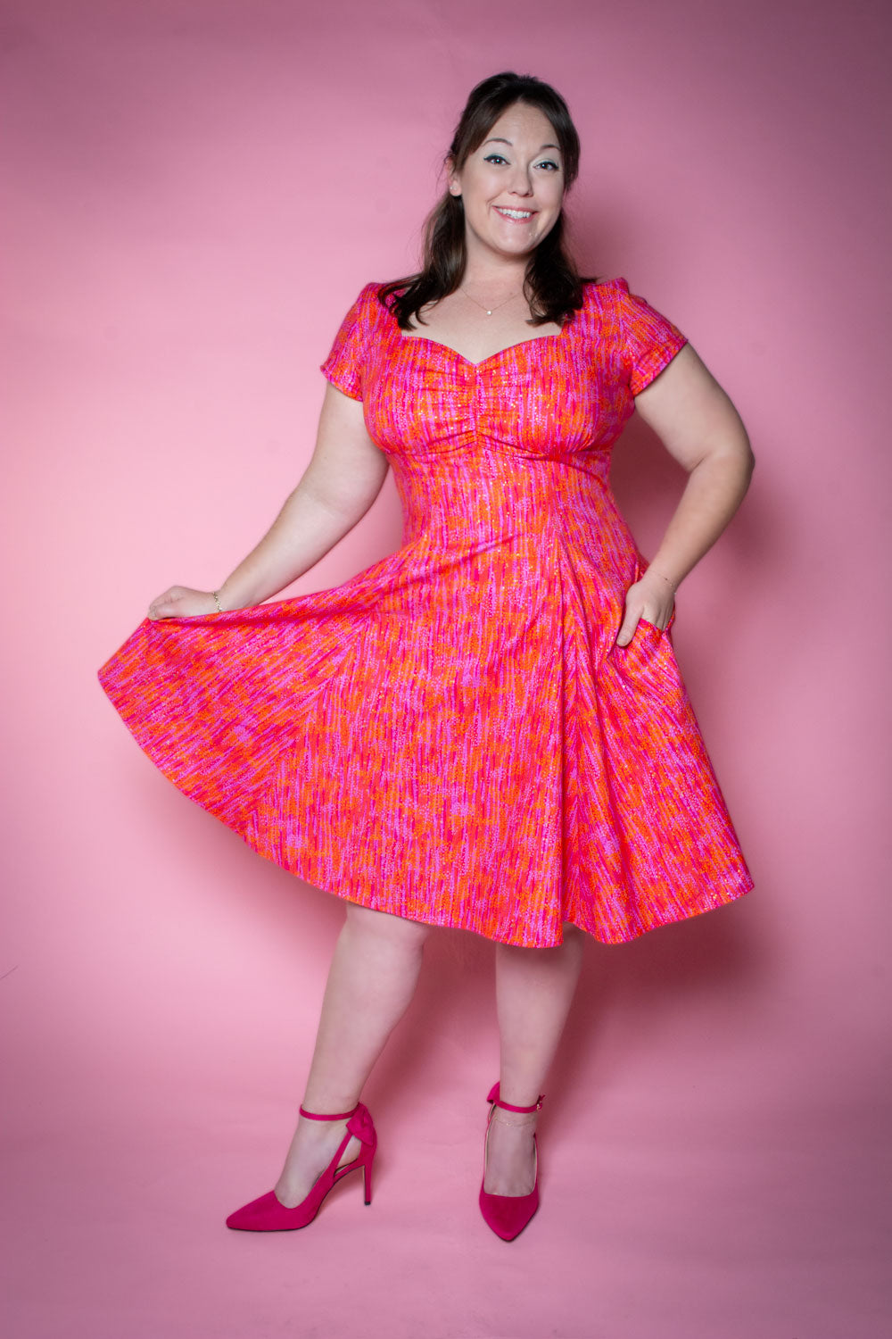 Bianca Dress - Pink Fizz *sale