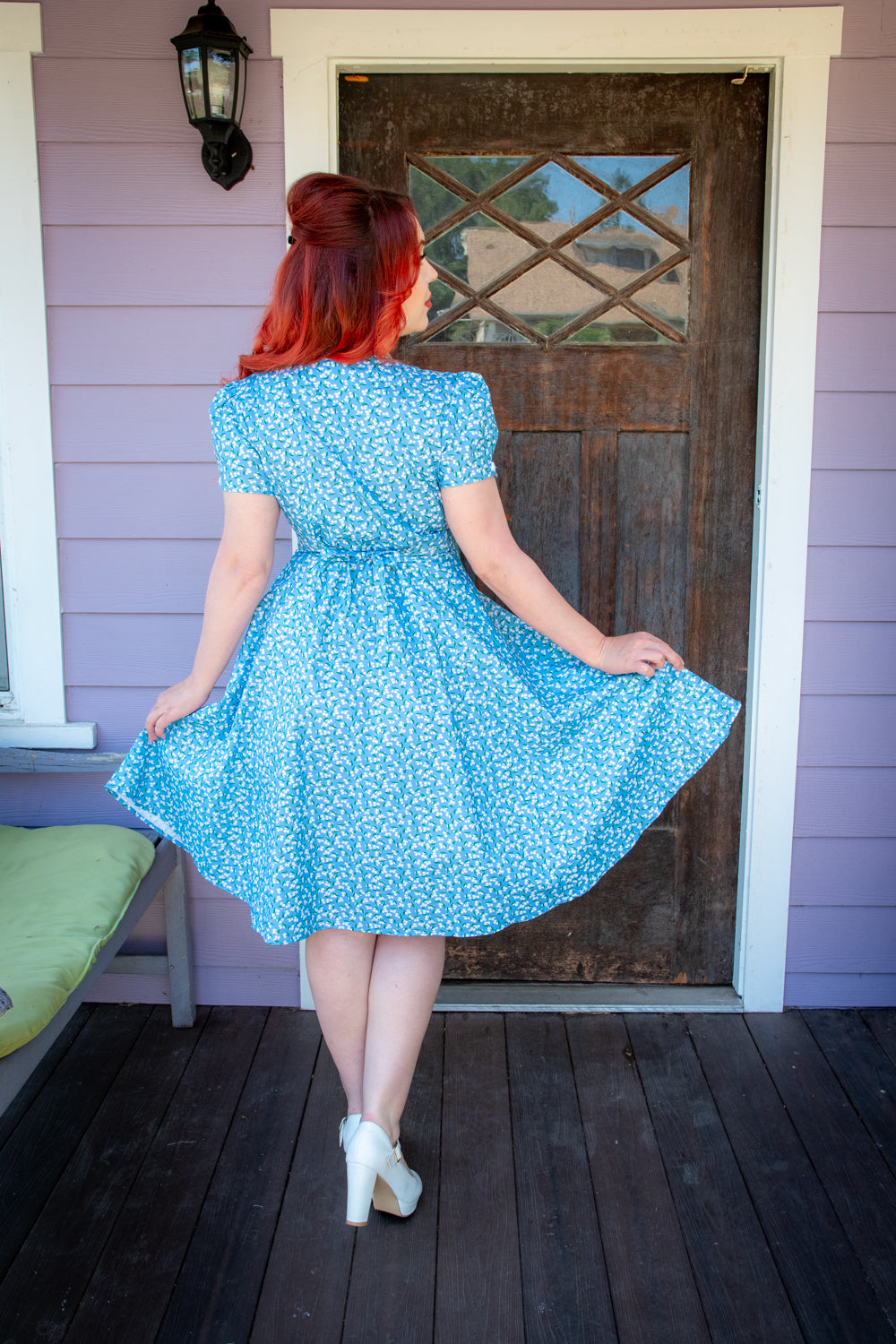 Millie Dress - Sweet Pea, Blue