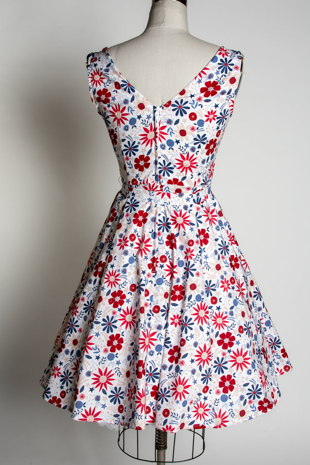 Marie Dress - Americana, White *sale