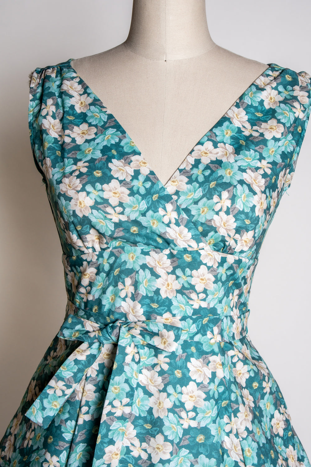 Marie Dress- Tea Time, Teal