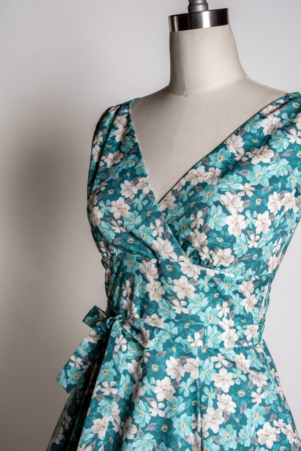 Marie Dress- Tea Time, Teal