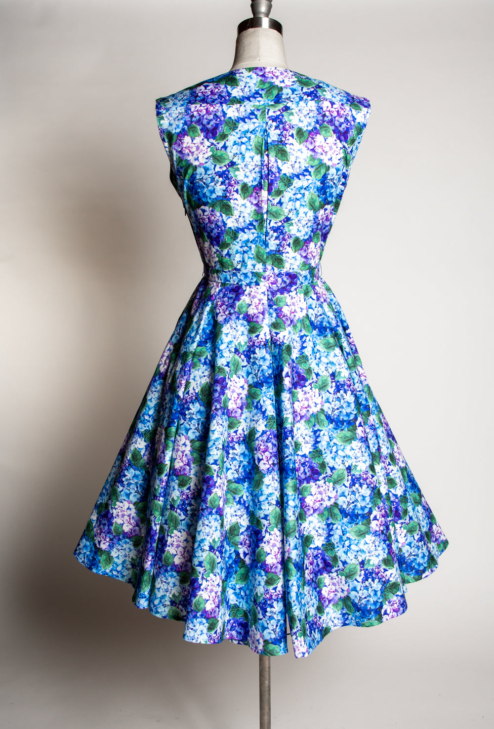 Milan Dress- Hydrangeas