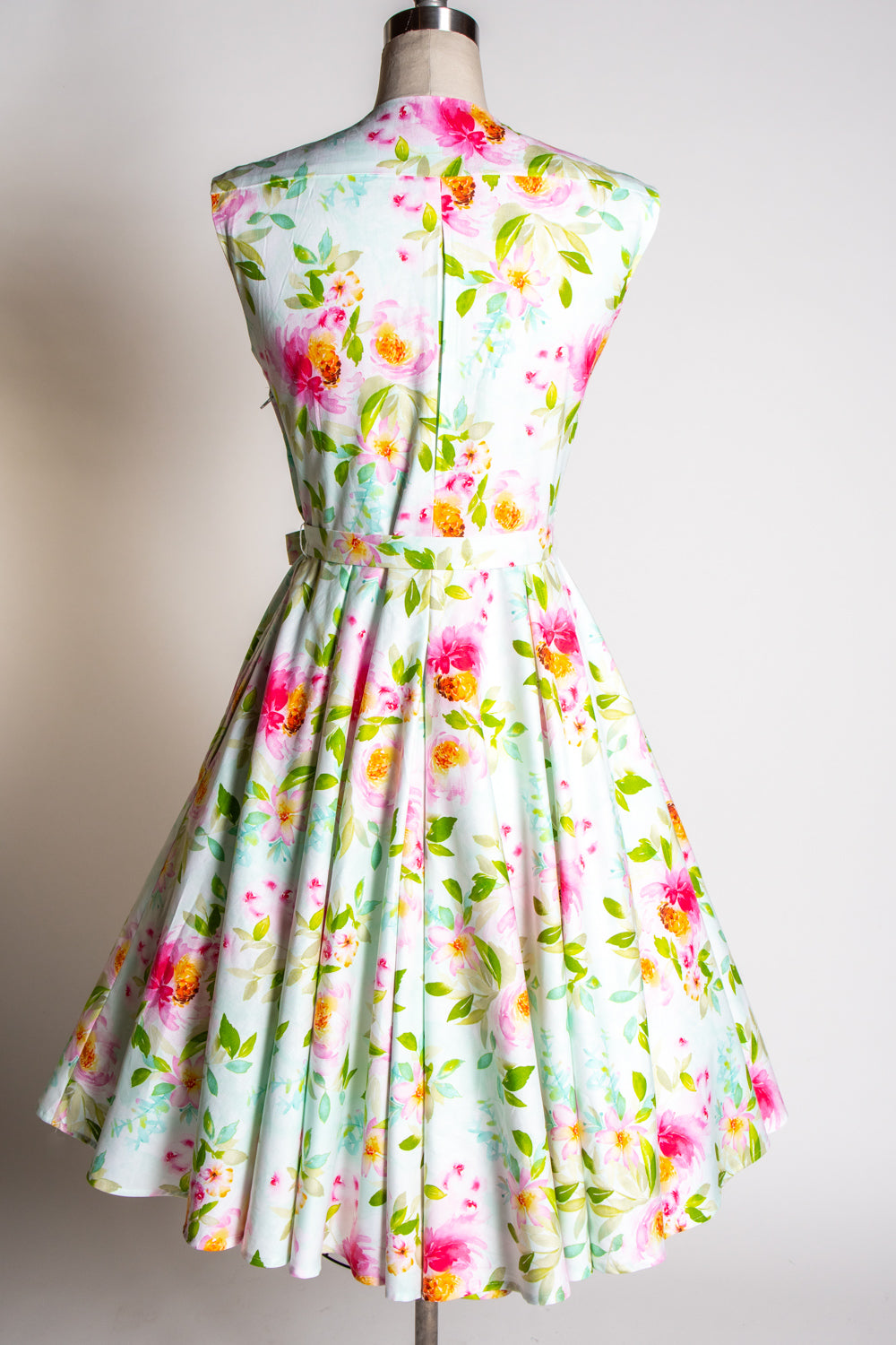 Milan Dress- Watercolor Floral