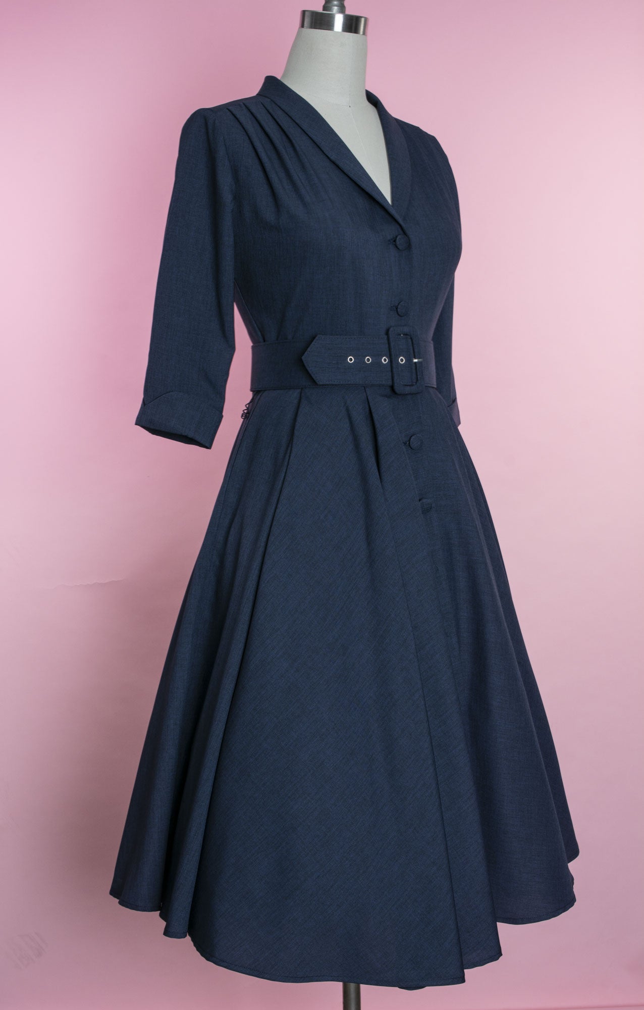 Monte Carlo Dress - Navy