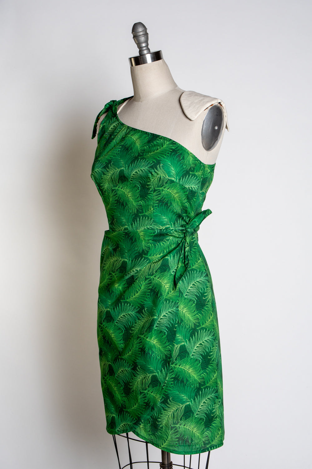 Paradise Dress- Green Ferns