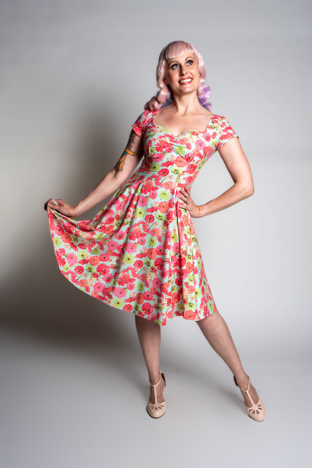 Bianca Dress - Zinnia