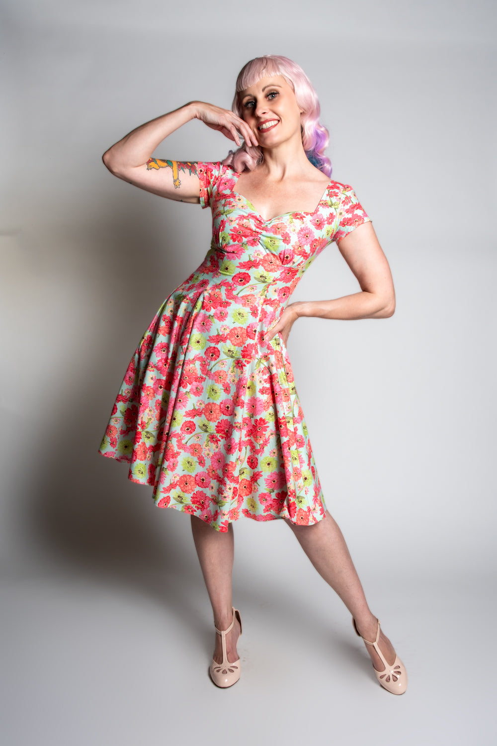 Bianca Dress - Zinnia