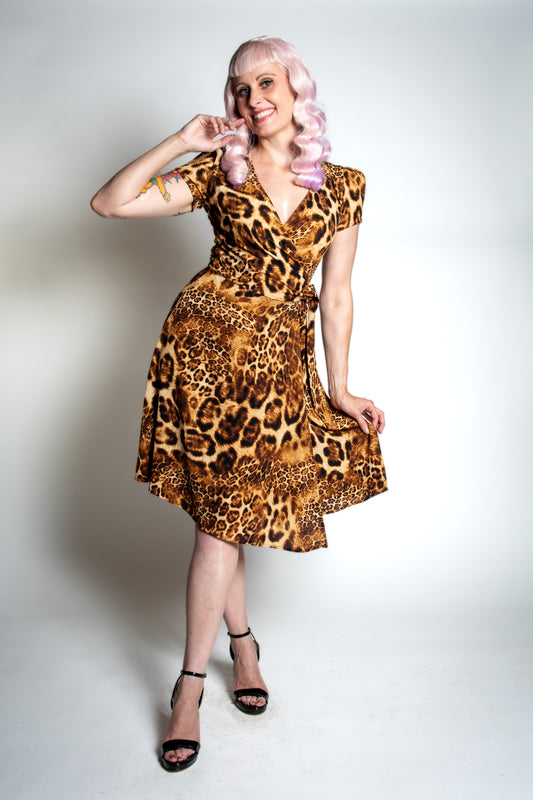 Rayleine Dress- Multi Leopard