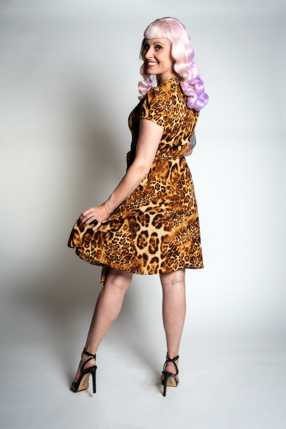 Rayleine Dress- Multi Leopard