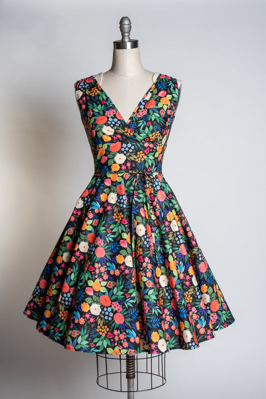 Serena Swing Dress - Frida's Garden