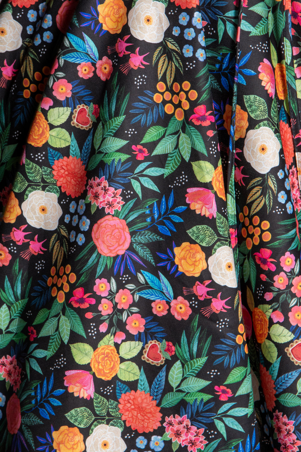 Serena Swing Dress - Frida's Garden