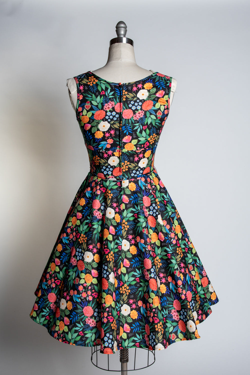 Serena Swing Dress - Frida's Garden