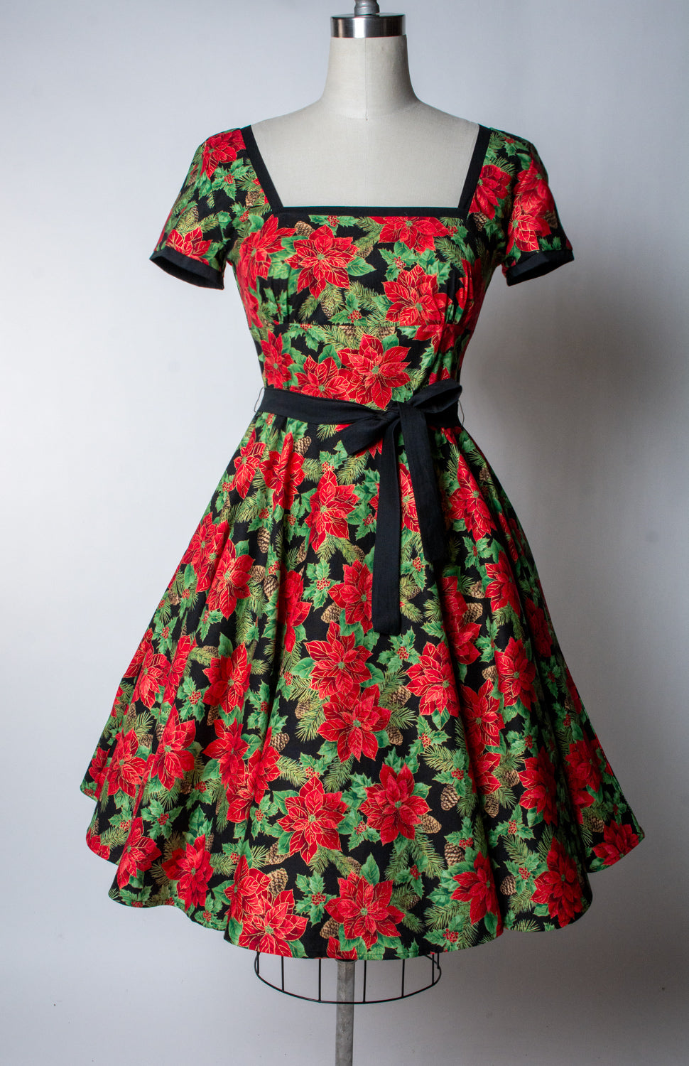 Simone Dress- Poinsettia *sale