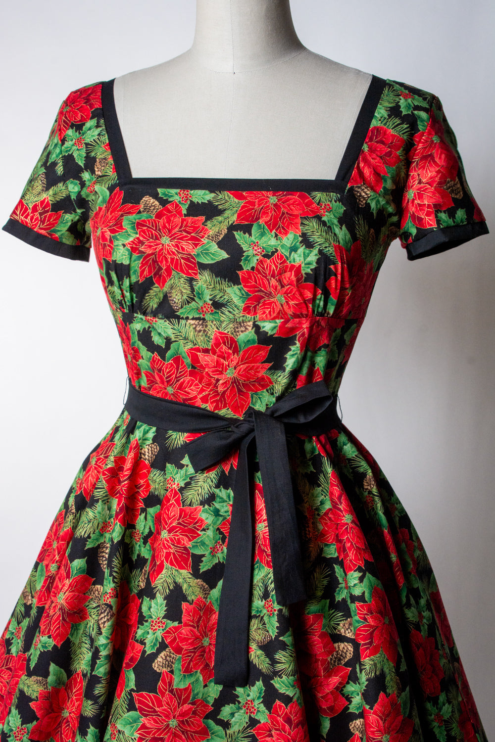 Simone Dress- Poinsettia *sale