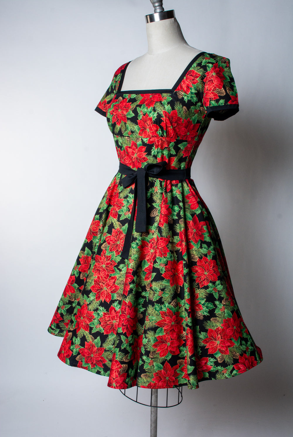 Simone Dress- Poinsettia *sale