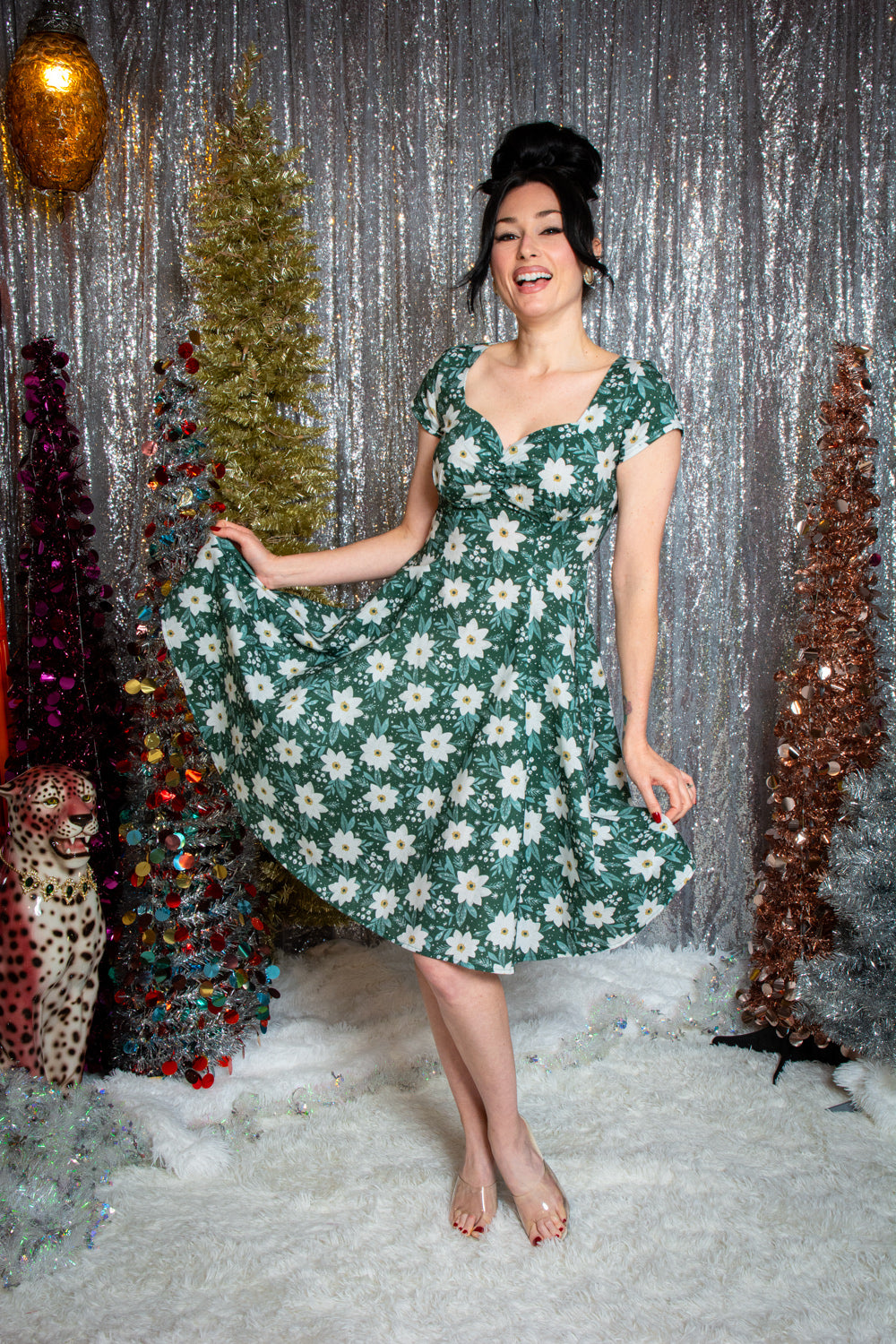 Bianca Dress - Wintergreen