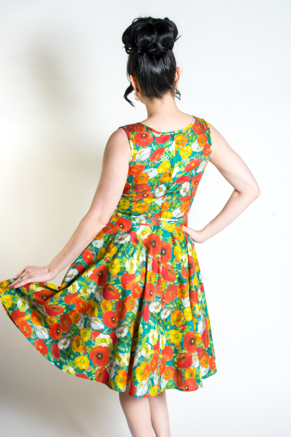 Serena Swing Dress- Poppies *sale