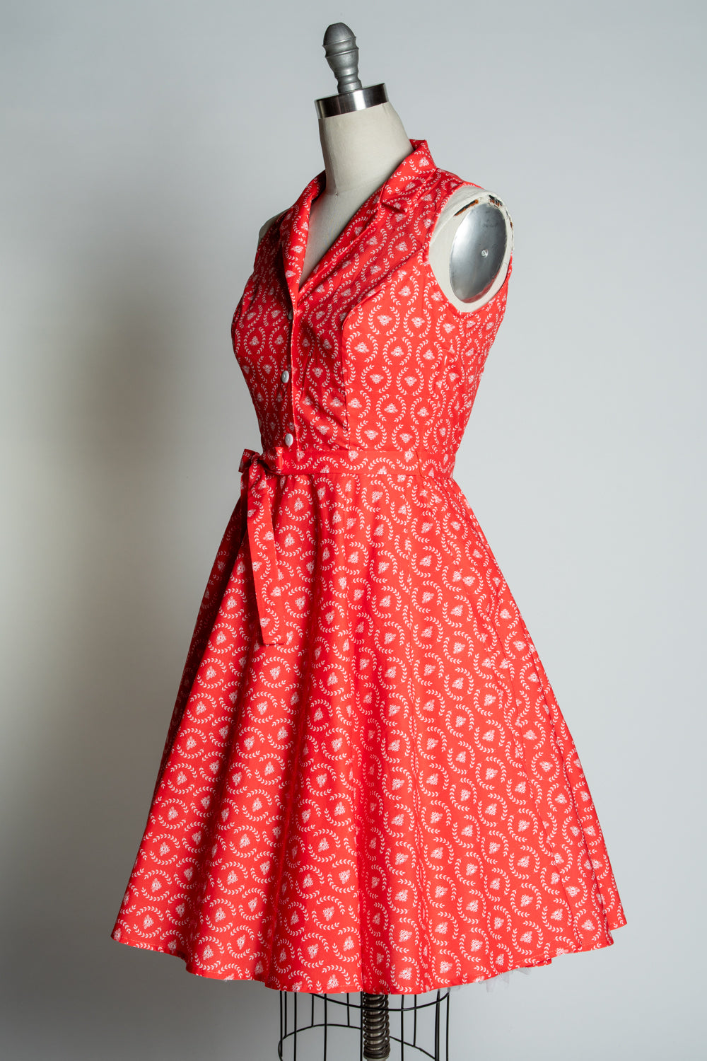 Staci Dress- Laurel & Bees, Cherry Red