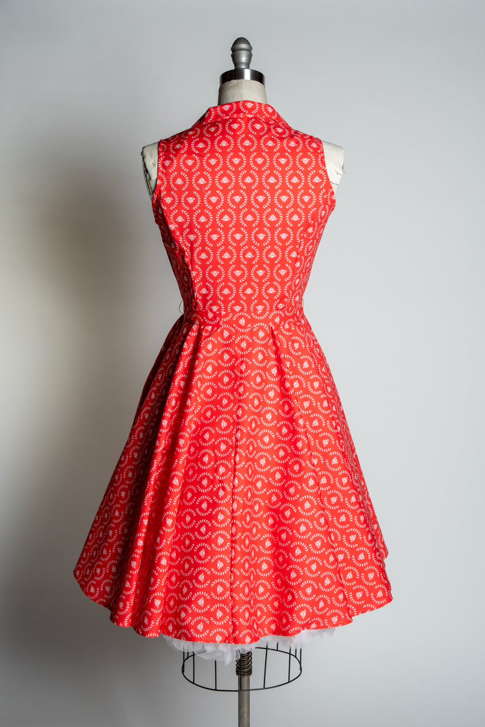 Staci Dress- Laurel & Bees, Cherry Red