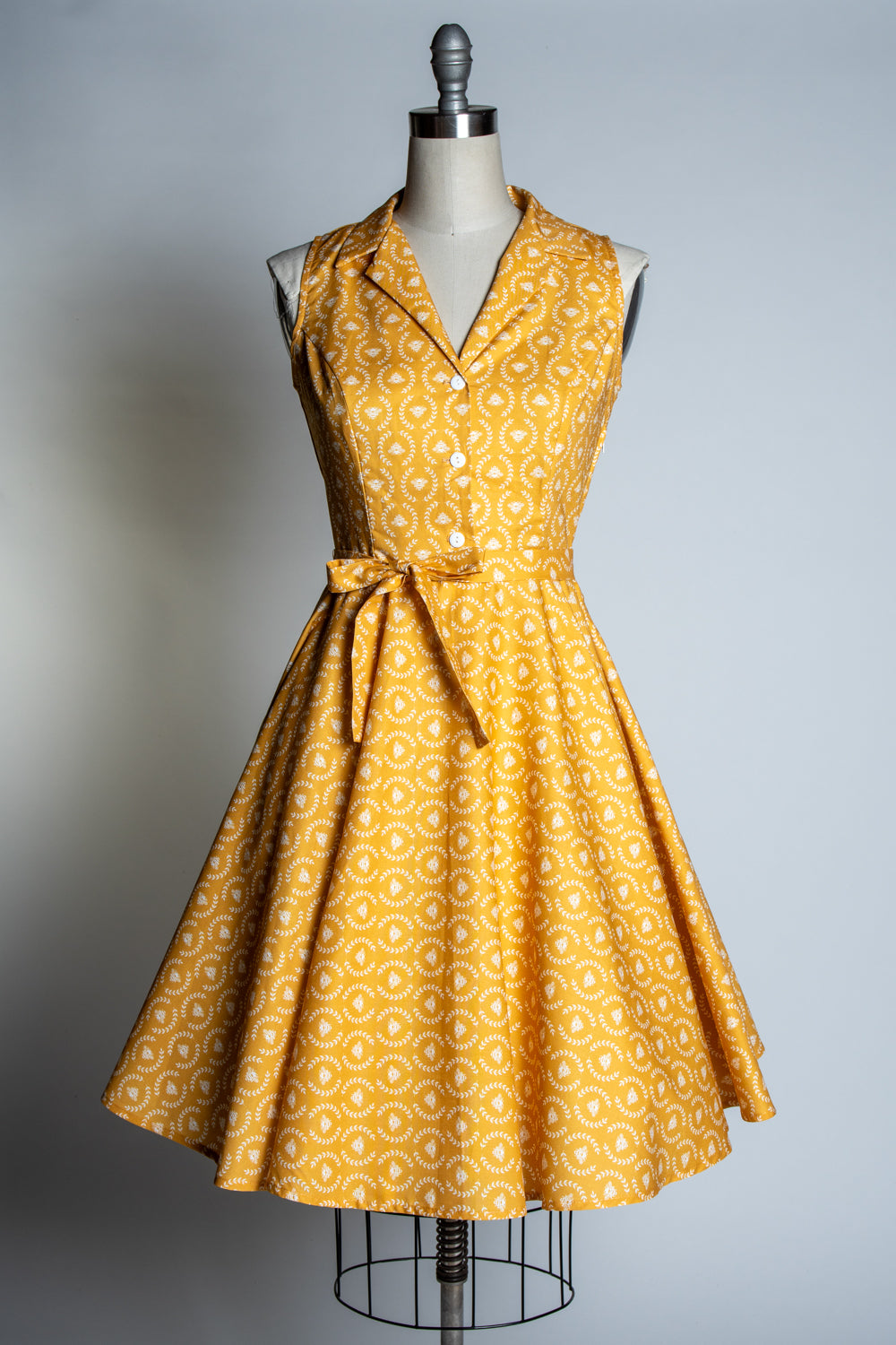 Staci Dress- Laurel & Bees, Gold