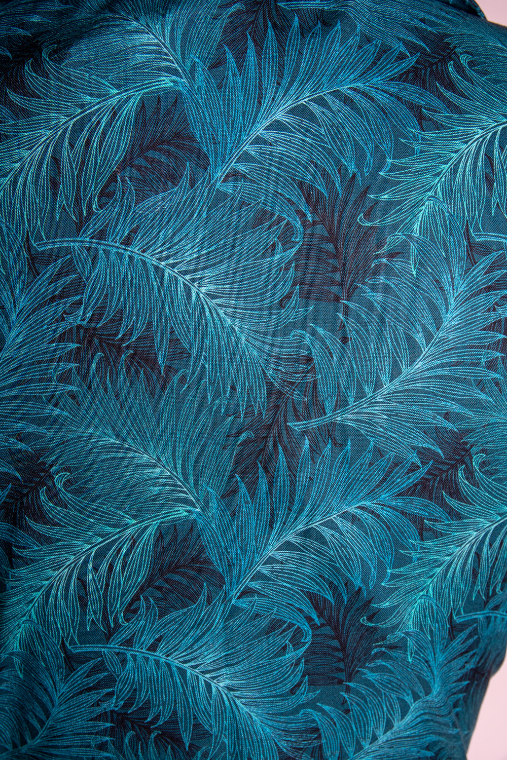 Twirl Skirt- Teal Ferns