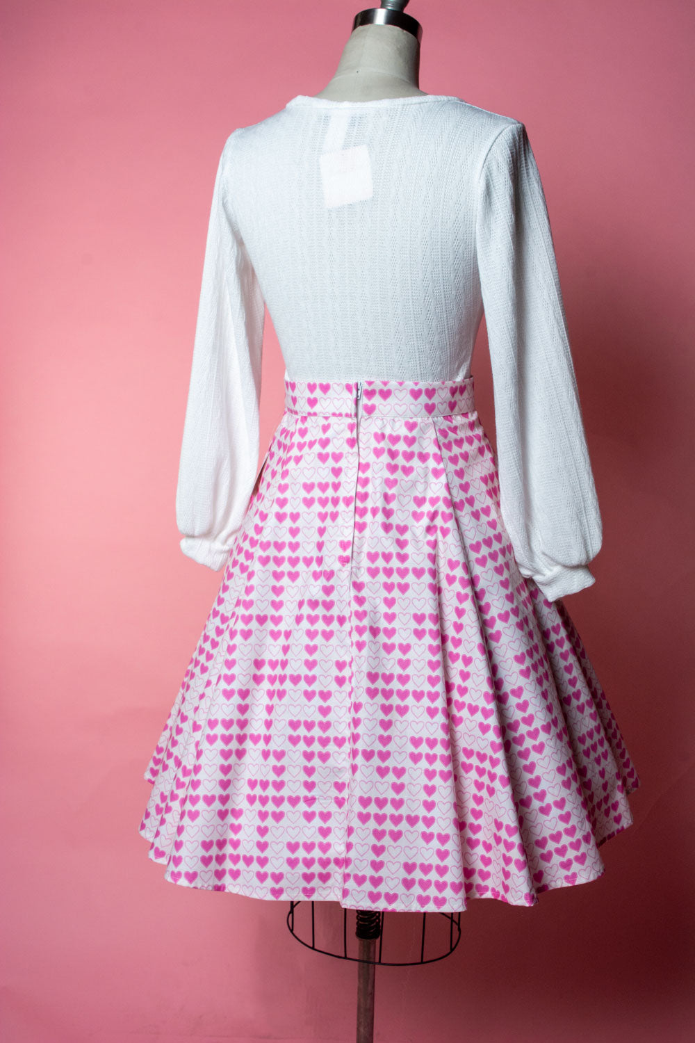 Twirl Skirt- Pink Hearts