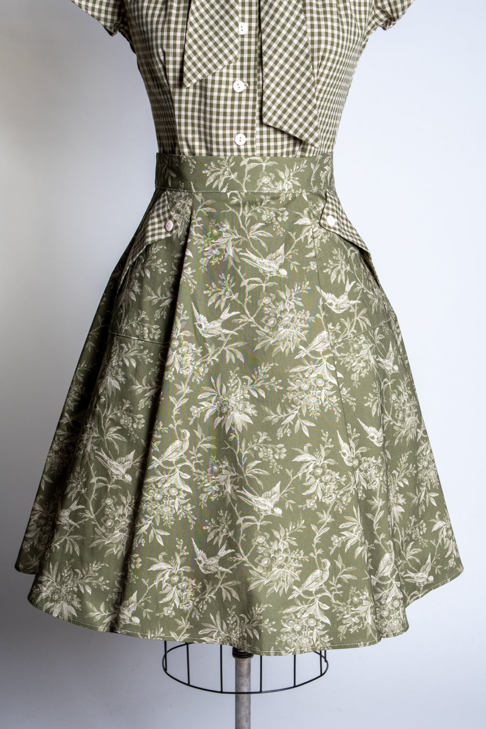 Twirl Skirt - Toile Songbird