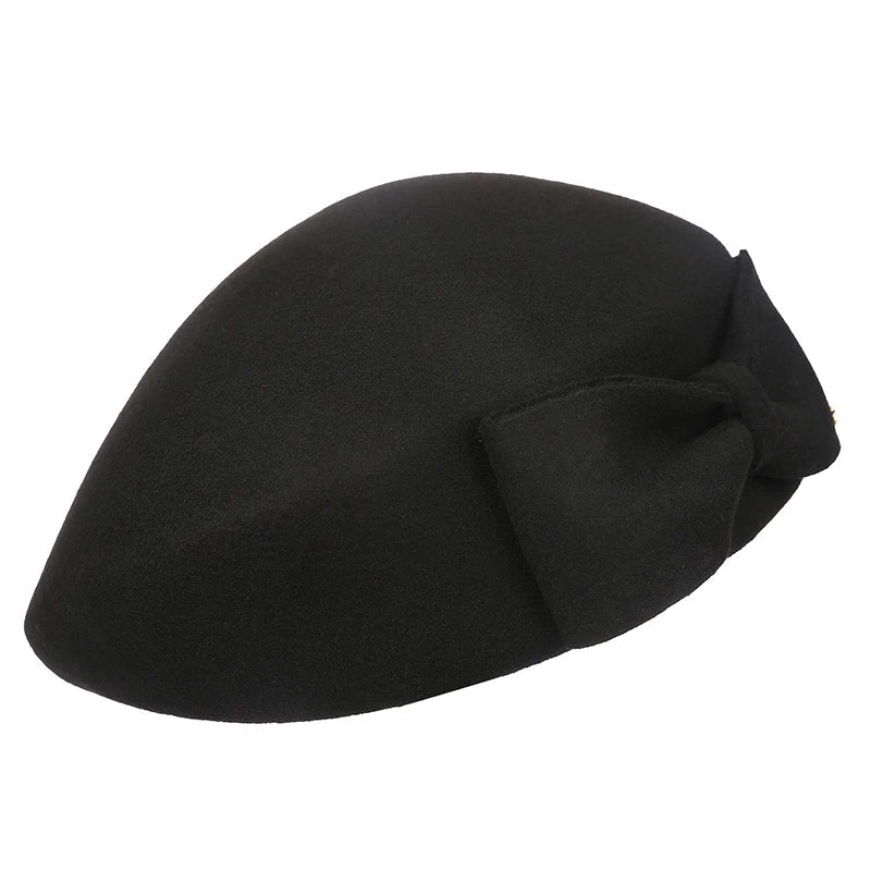 The Head-Turner Structured Bow Beret (4 Colors)