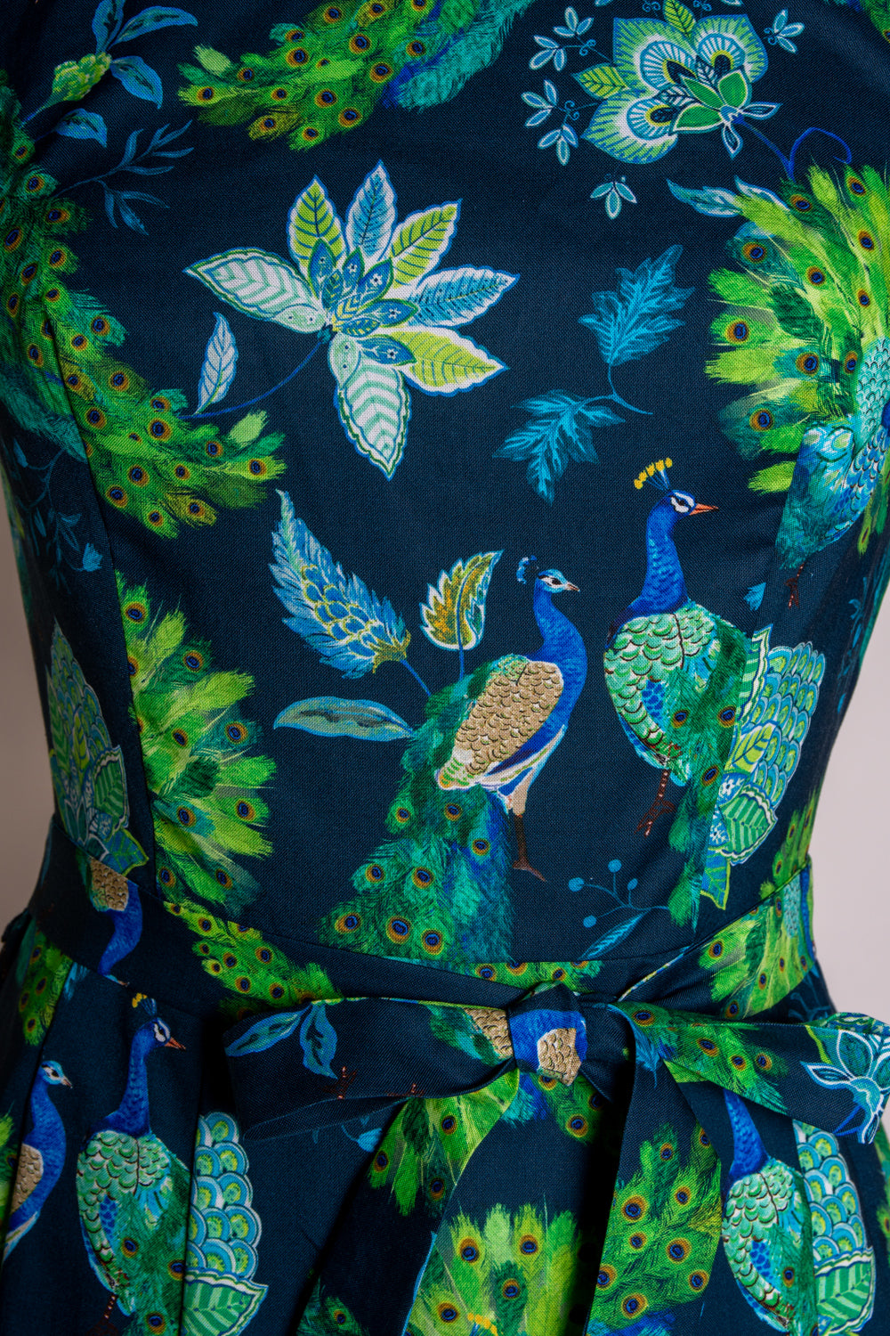 Monica Dress - Peacock Party