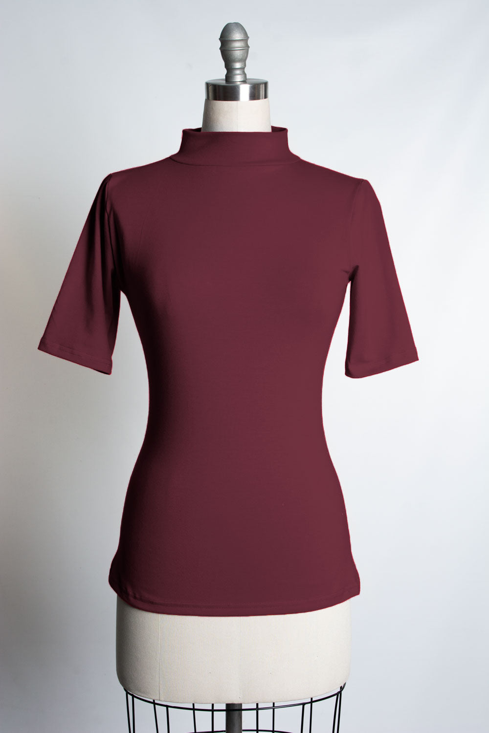 Denise Top - Burgundy