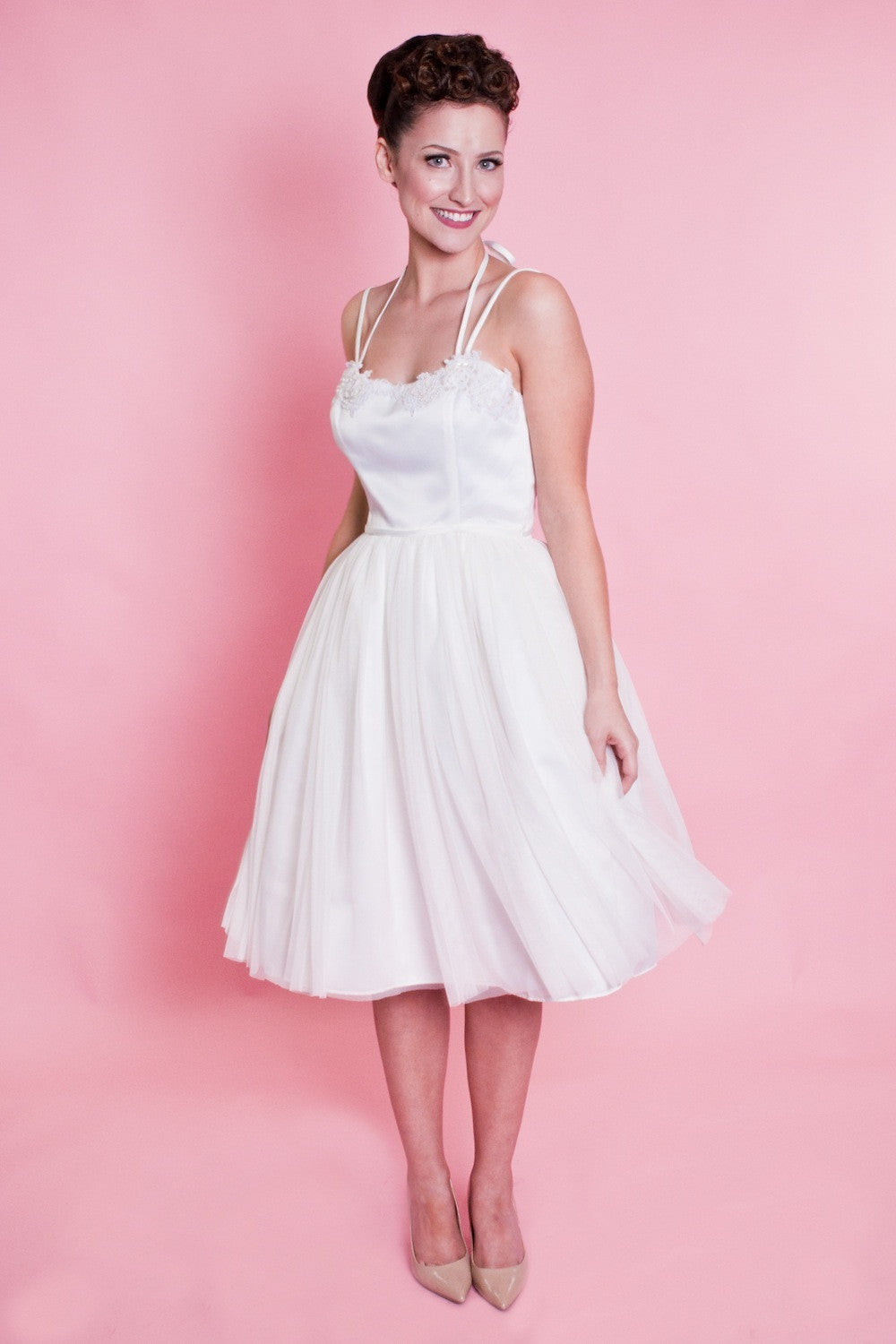 Weddings - Pirouette Dress - Ivory Tulle - Heart of Haute