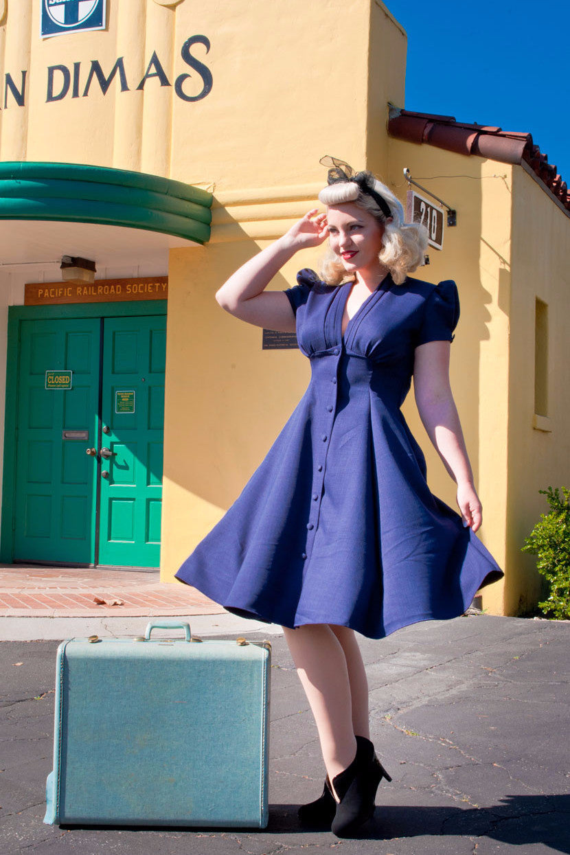 Manhattan Dress - Navy - Heart of Haute